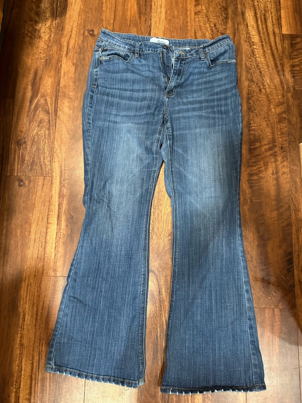 KanCan Blue Flare Jeans - Mid Wash